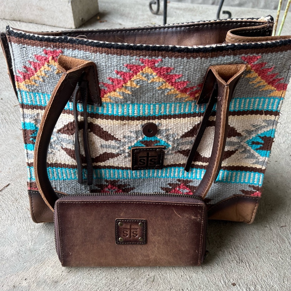 STS Ranchwear bag and wallet